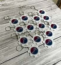 Изготовление брелков любой формы с логотипом