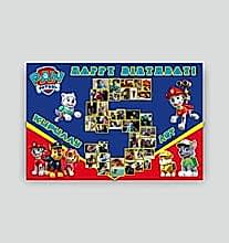 Плакат с фото на 5 лет